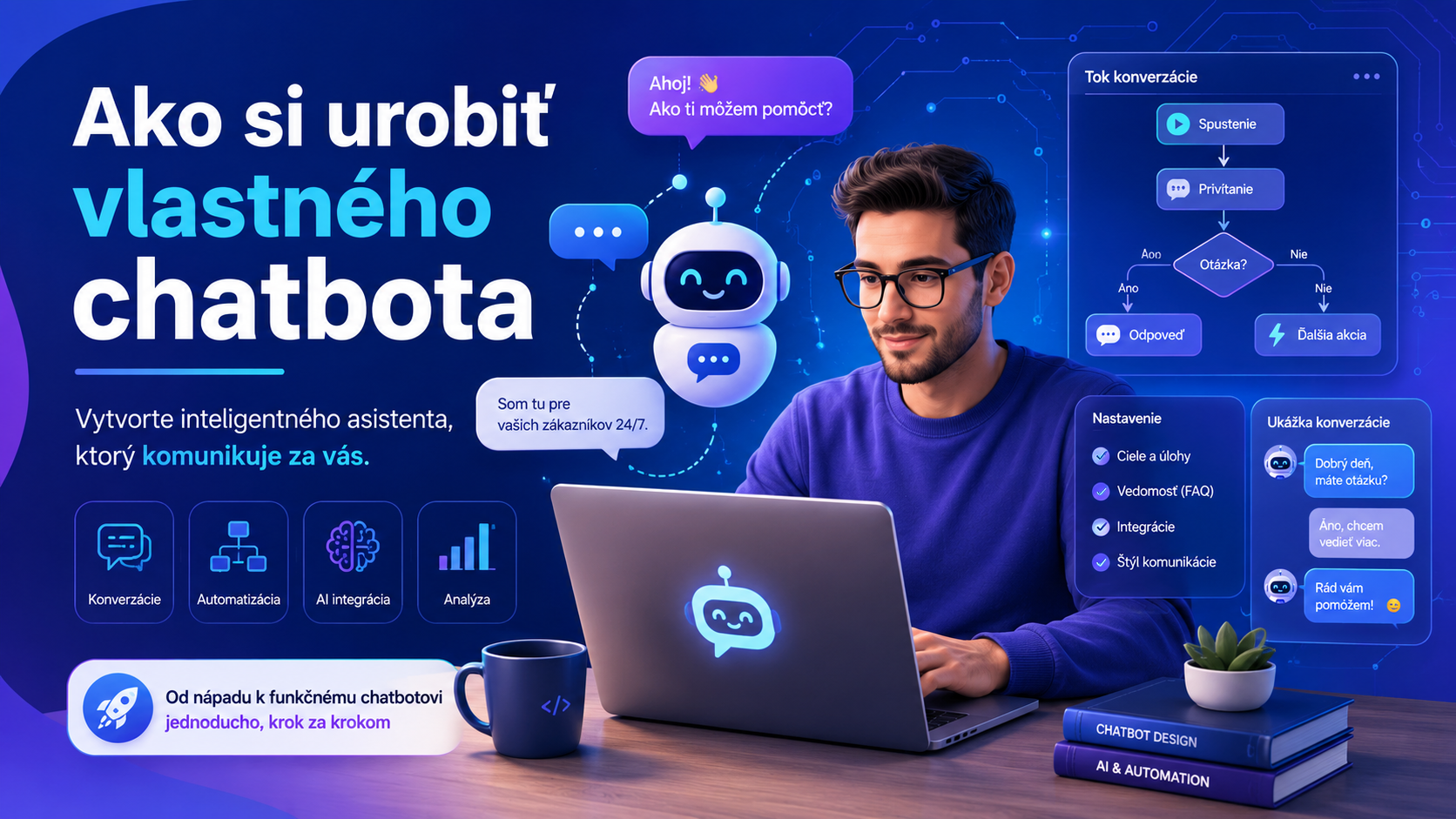 Ako si urobiť vlastného chatbota